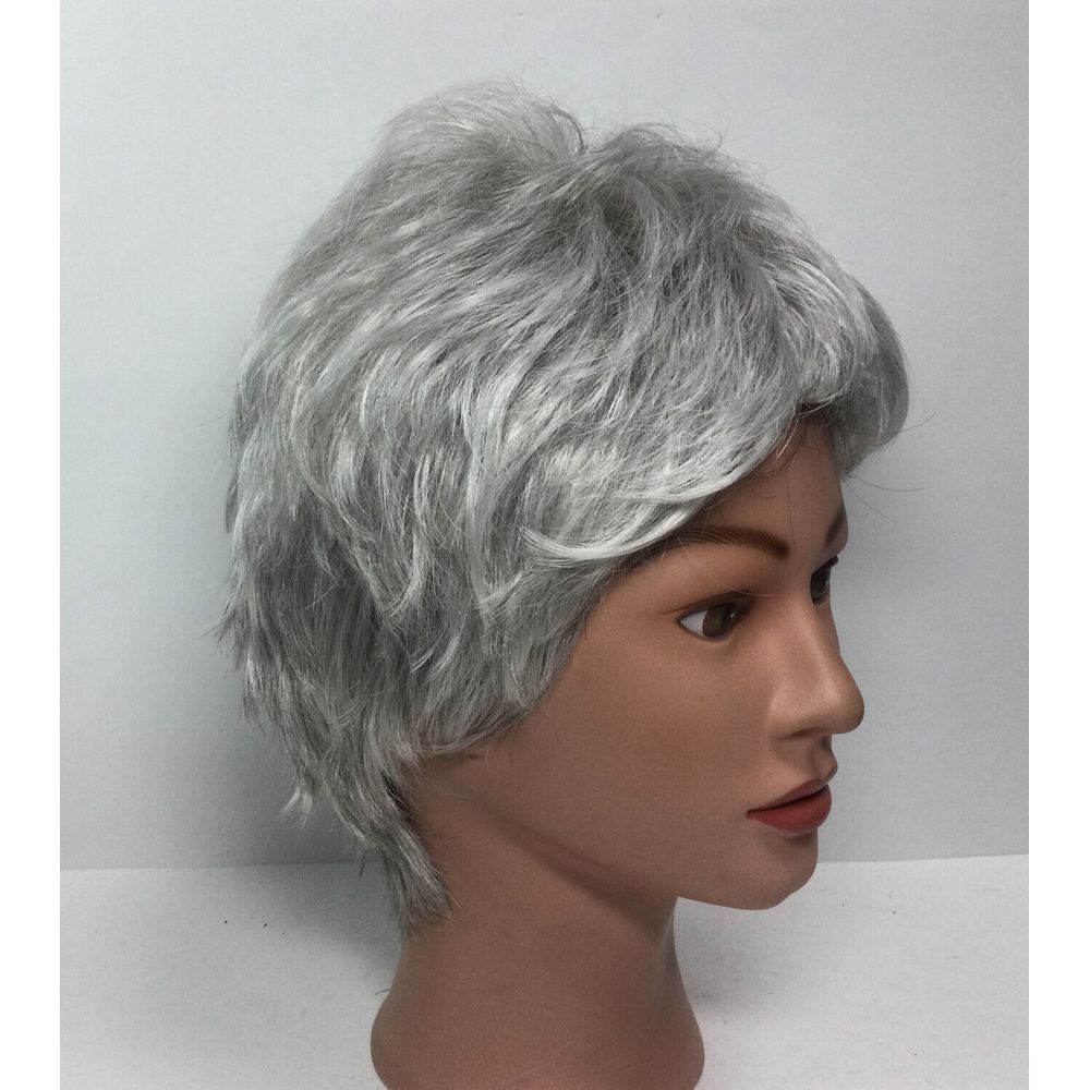 Eva Gabor Wig Resolve G60‎ Burnished Snow White Size Average Basic Cap Flexlit